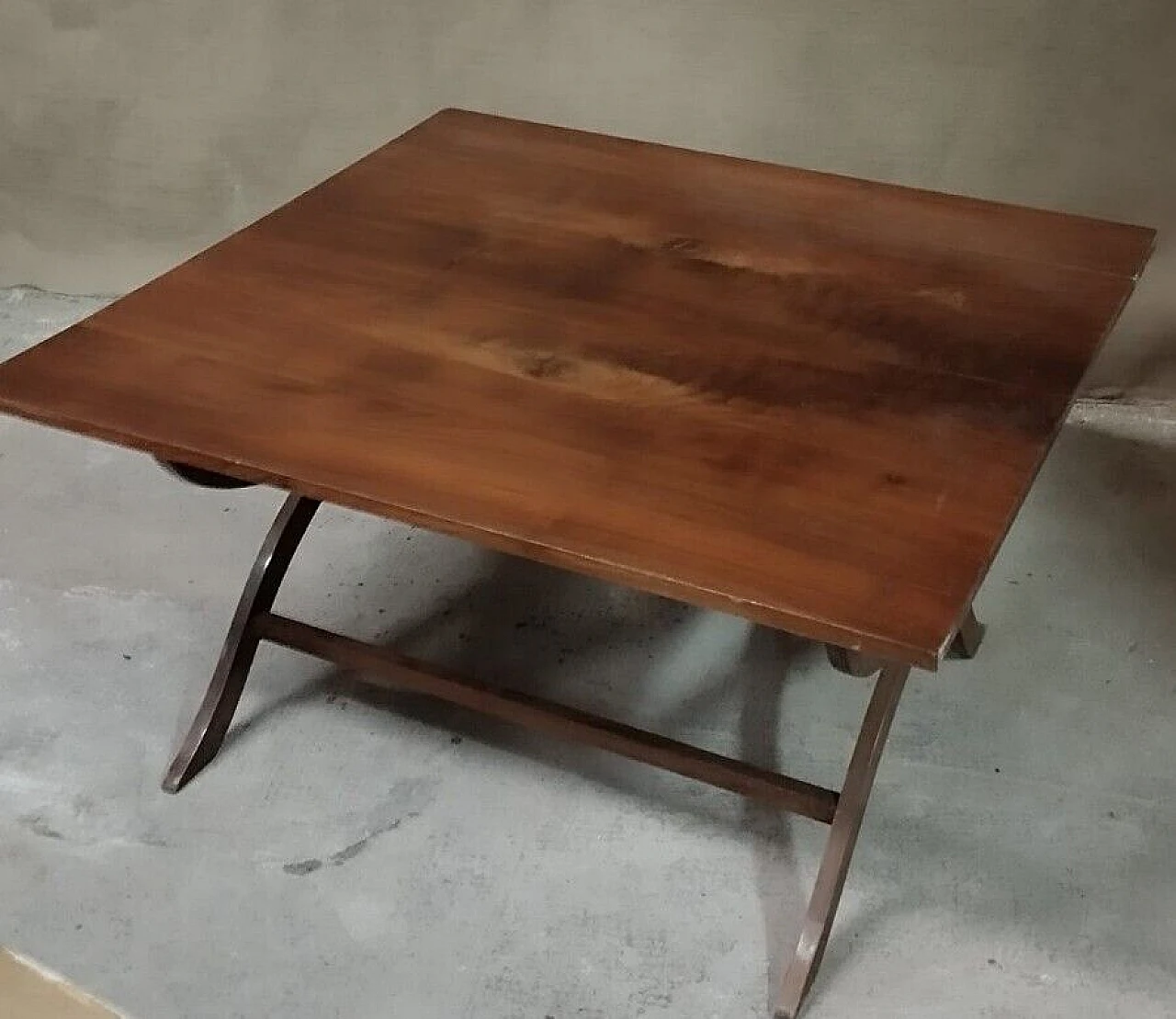 Solid mahogany smoke side table 7