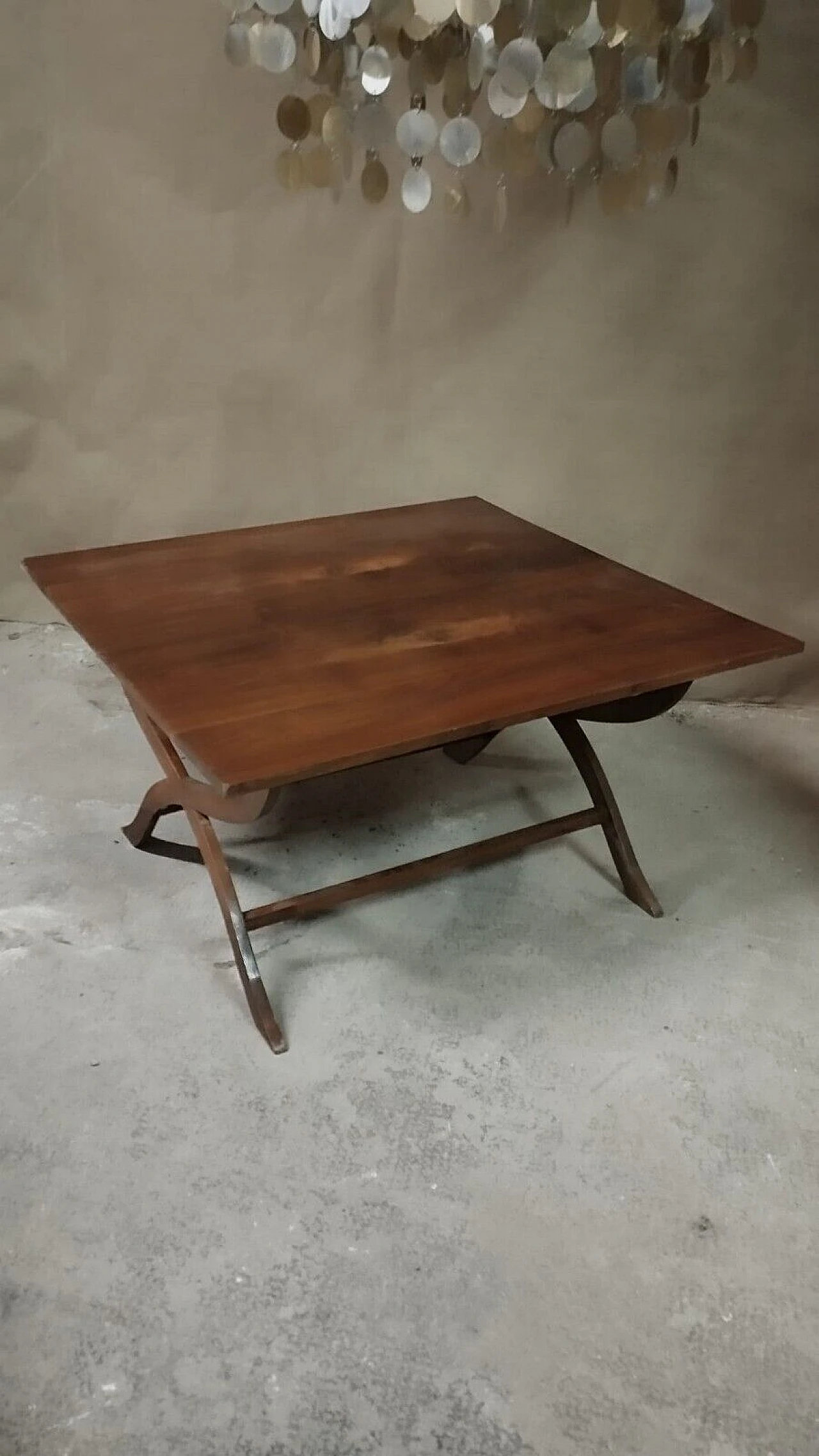 Solid mahogany smoke side table 8