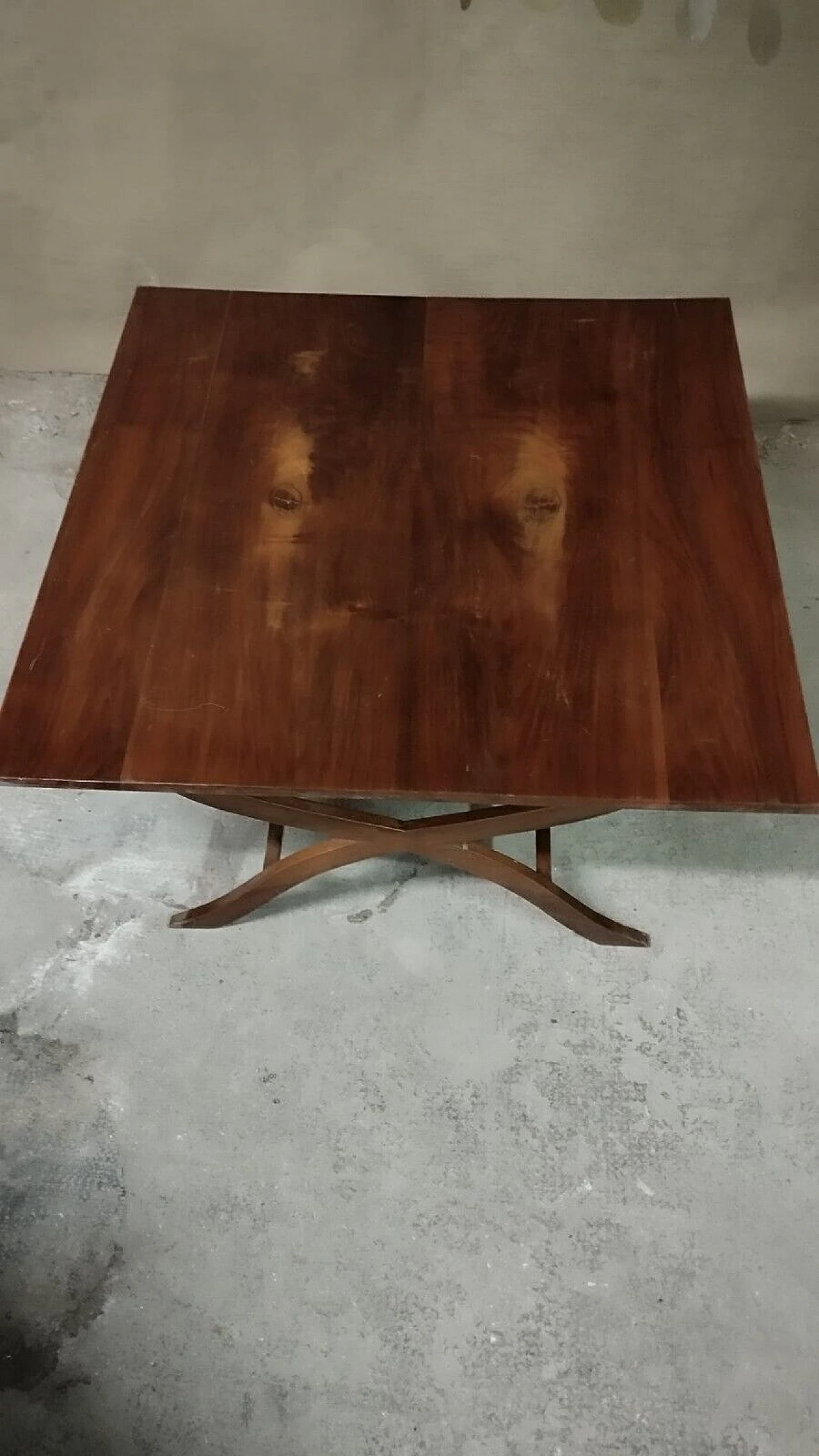 Solid mahogany smoke side table 9