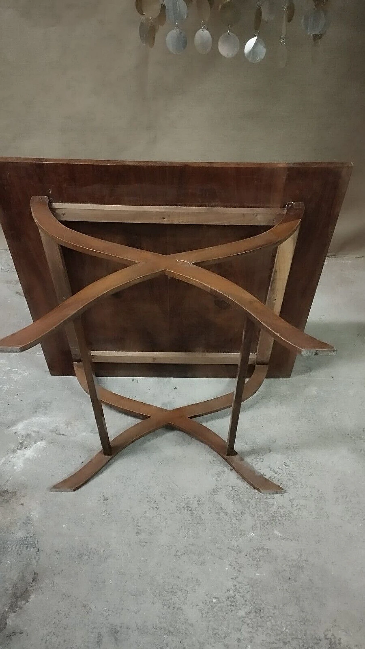 Solid mahogany smoke side table 11