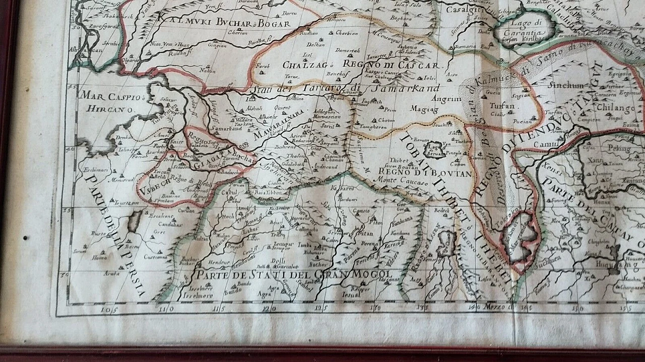 The Great Tartary map by G. G. De Rossi and G. Cantelli, 1683 6