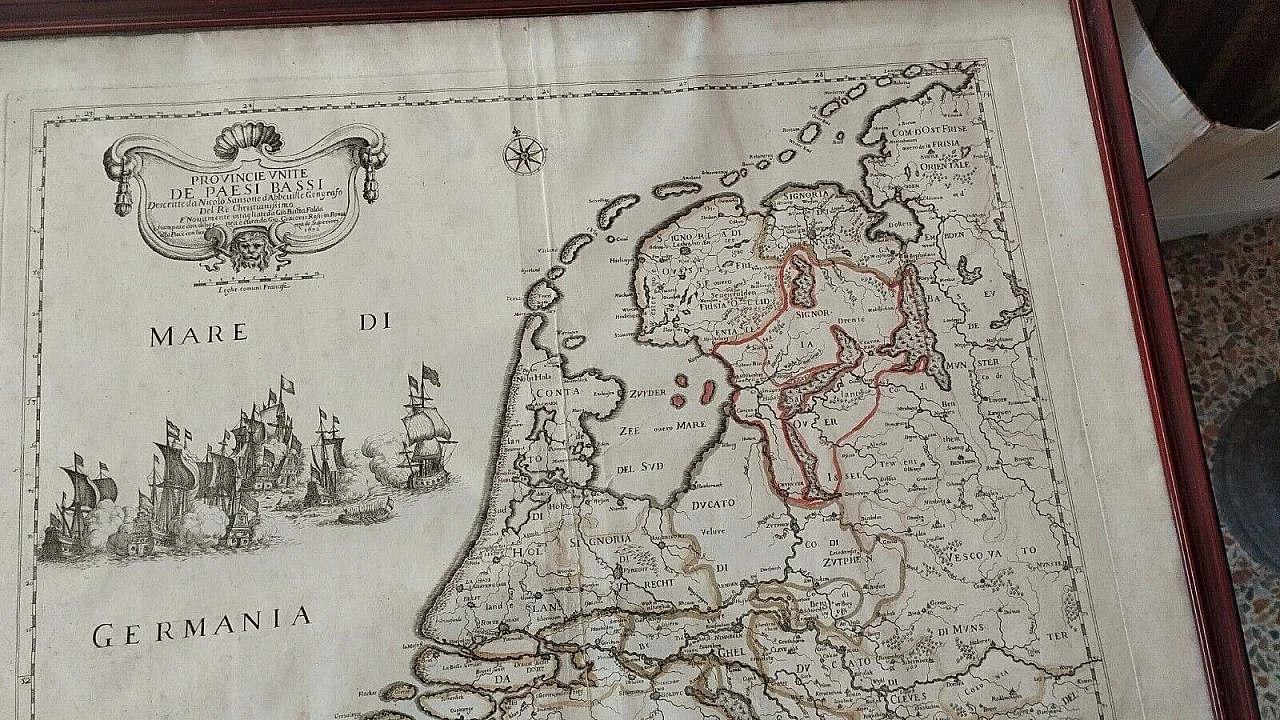 Netherlands Provinces map by G. G. De Rossi and G. Cantelli, 1672 7