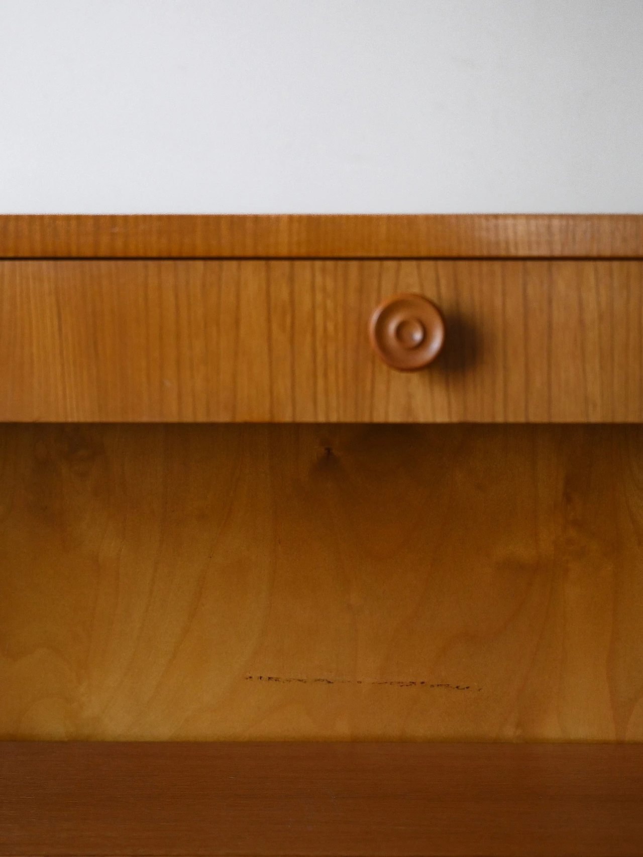 Credenza Art Deco in teak, anni '40 9