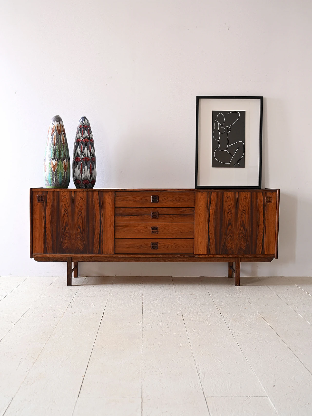 Credenza in palissandro, anni '70 1