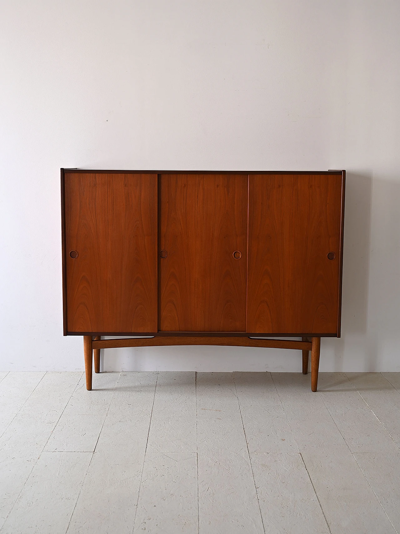 Credenza danese in teak, anni '60 2