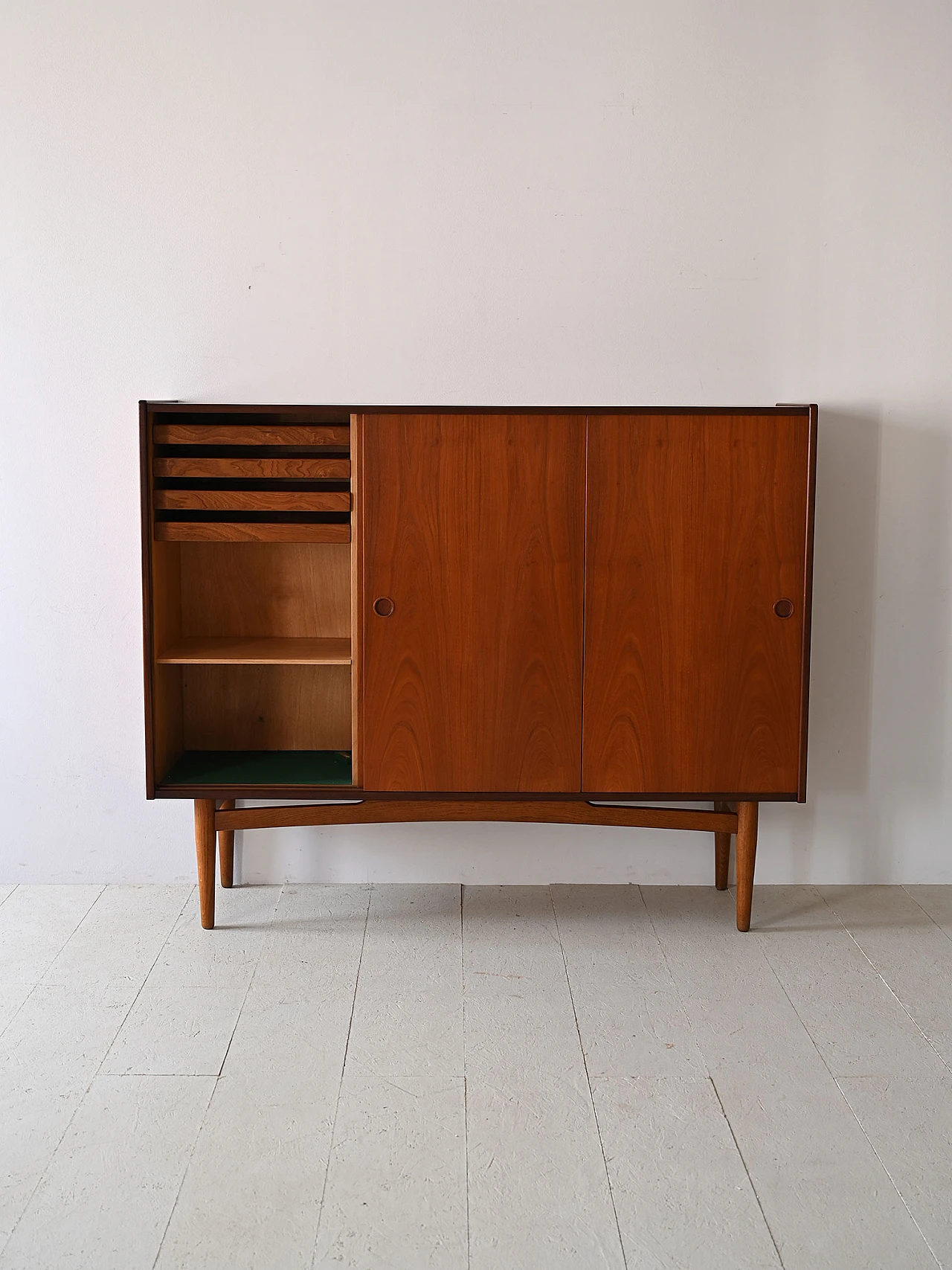 Credenza danese in teak, anni '60 3