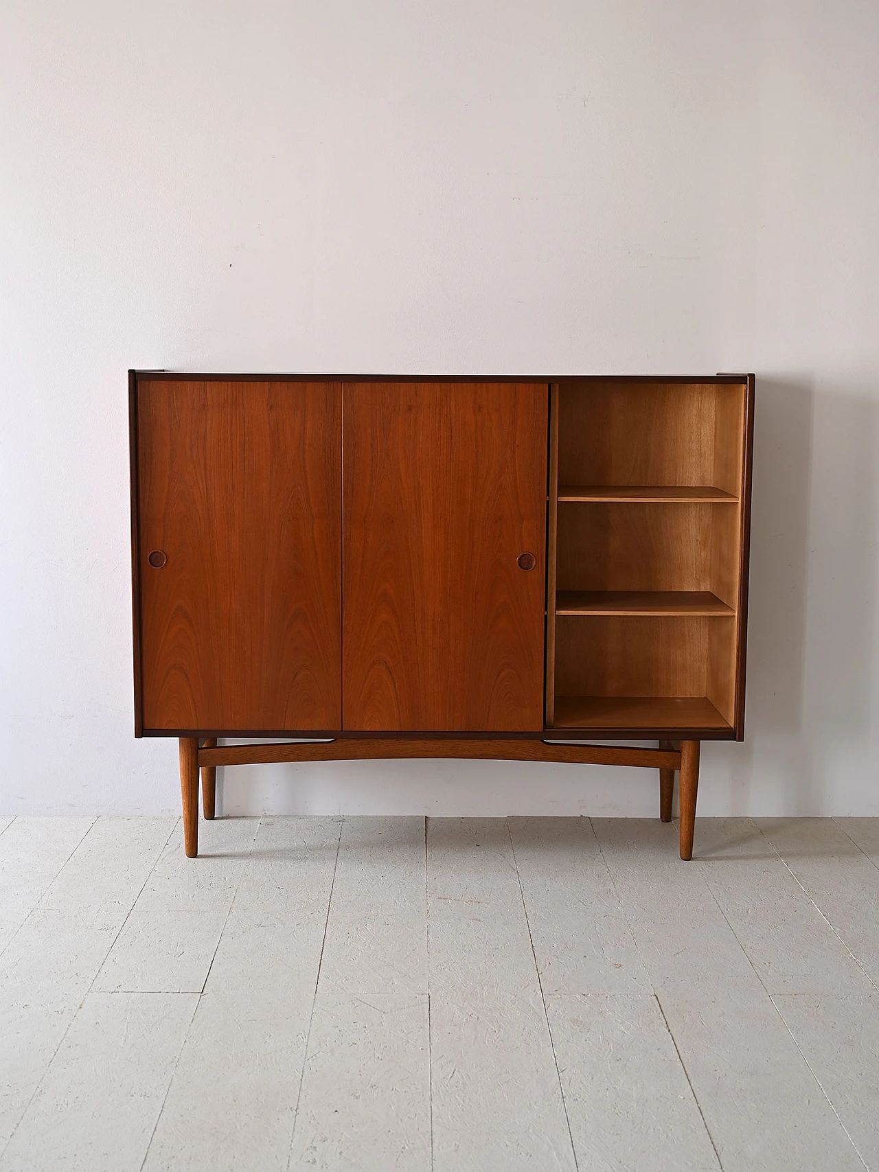 Credenza danese in teak, anni '60 4