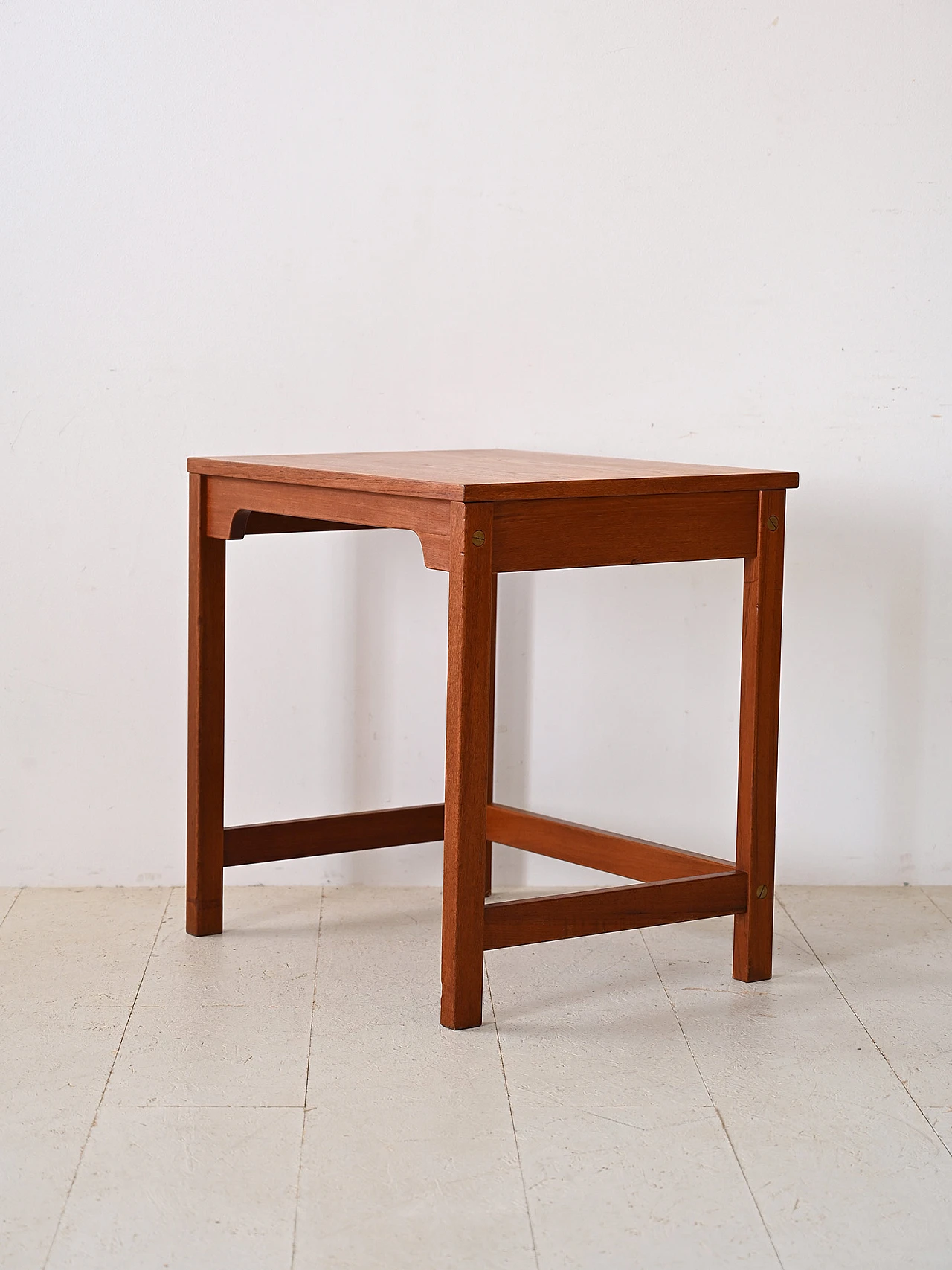 Teak desk by Borge Morgensen, 1960s 4