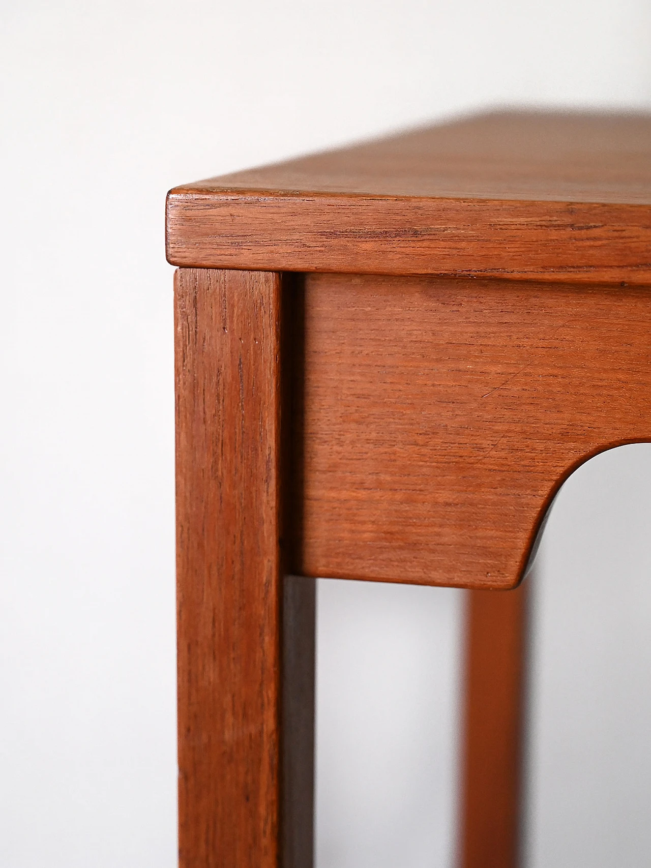 Teak desk by Borge Morgensen, 1960s 7