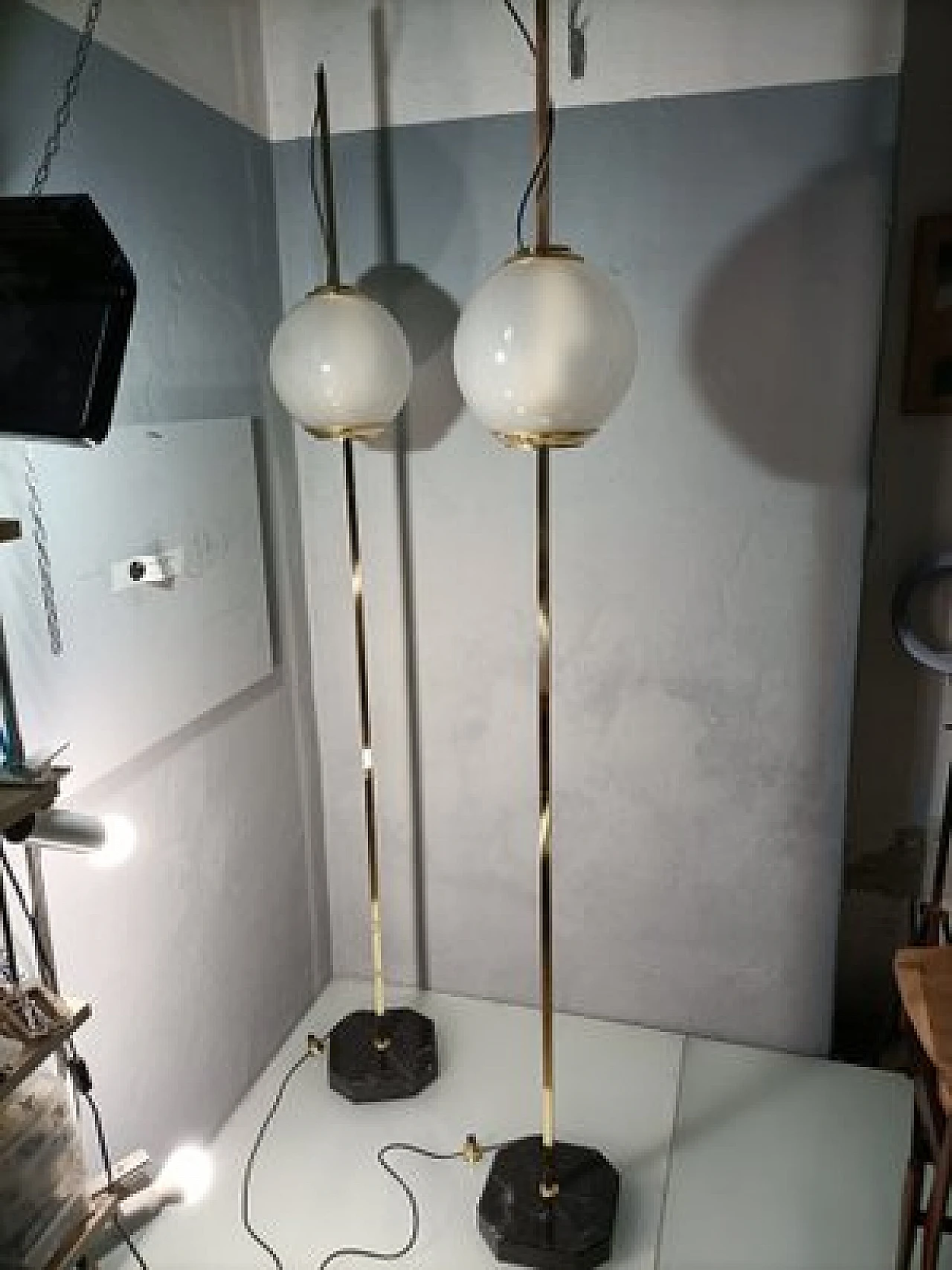 Balloon LTE10 floor lamp with by Dominioni for Azucena, 1990s 1