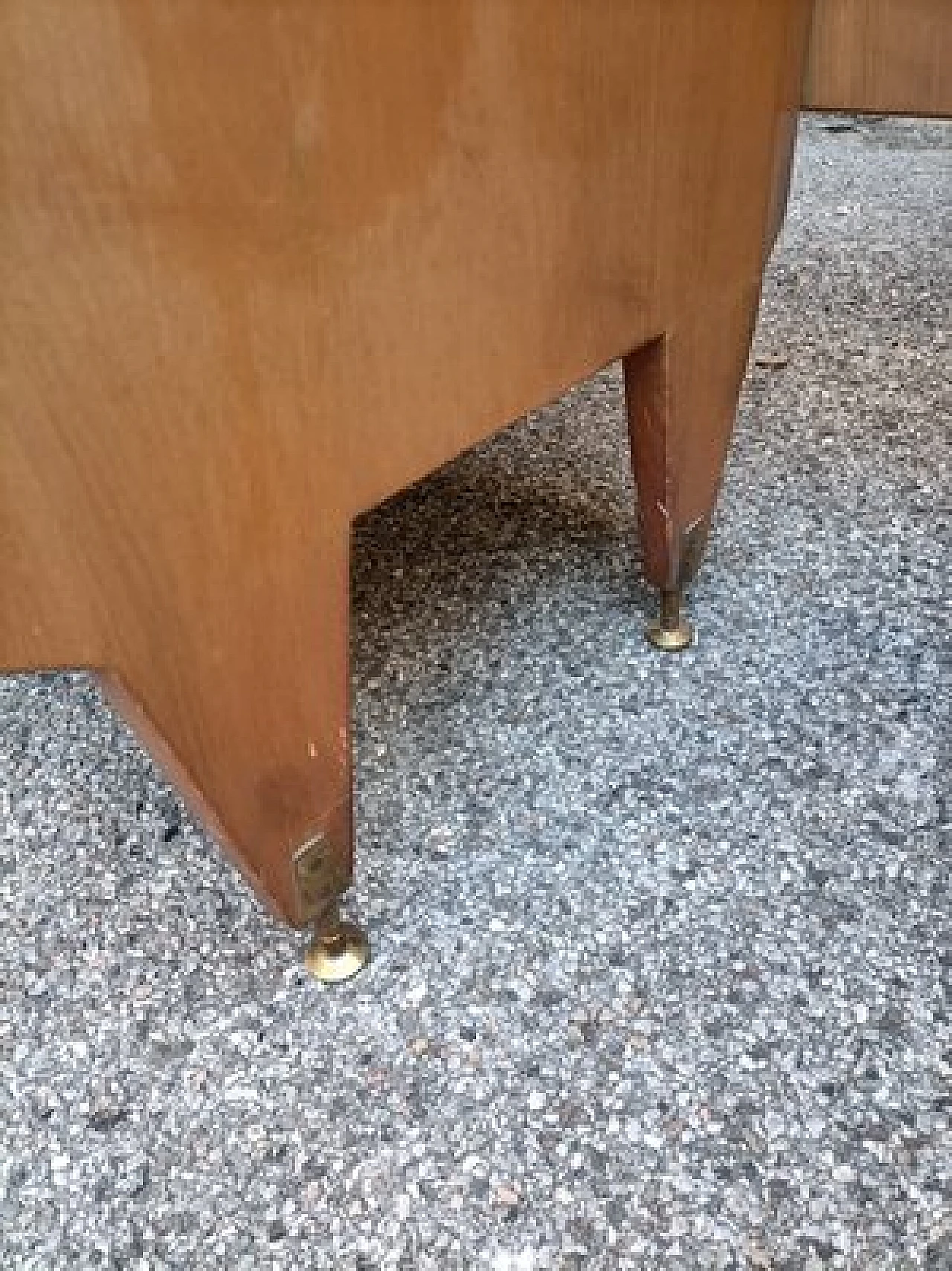 Mahogany, marbe & brass dressing table by V. Dassi for Dassi, 1950s 6