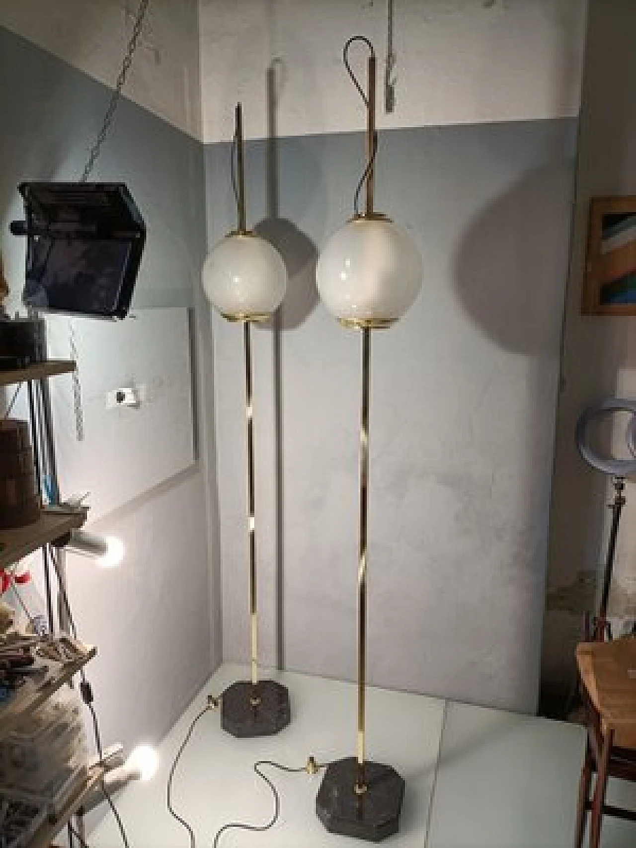 Balloon LTE10 floor lamp with by Dominioni for Azucena, 1990s 22