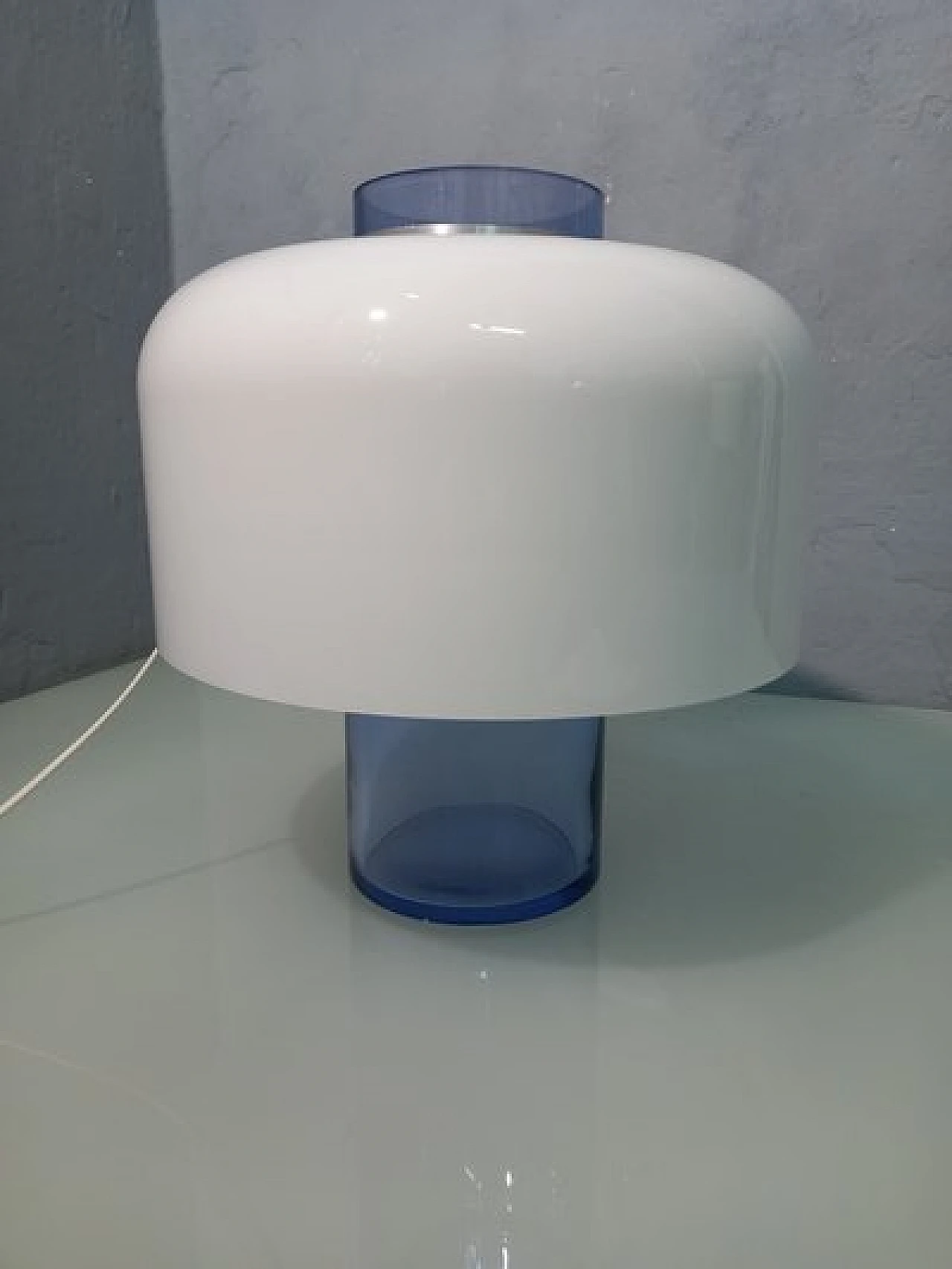 LT226 table lamp vase in glass by Carlo Nason for Mazzega, 1960s 1