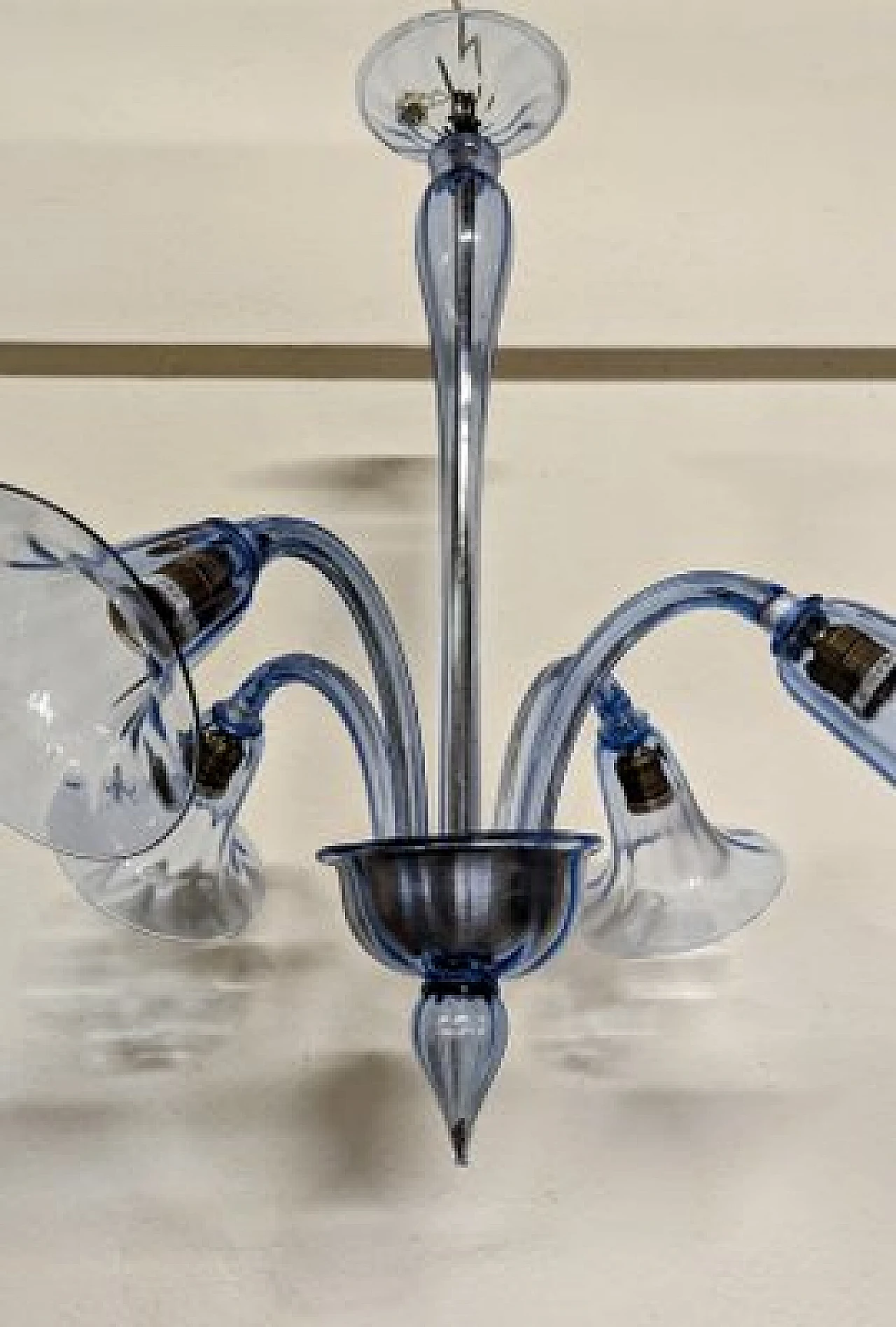 Cappellin Murano glass chandelier, 1930s 2