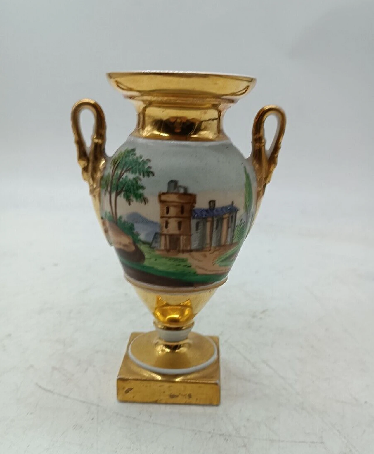 Vaso Impero in porcellana, inizio '800 1