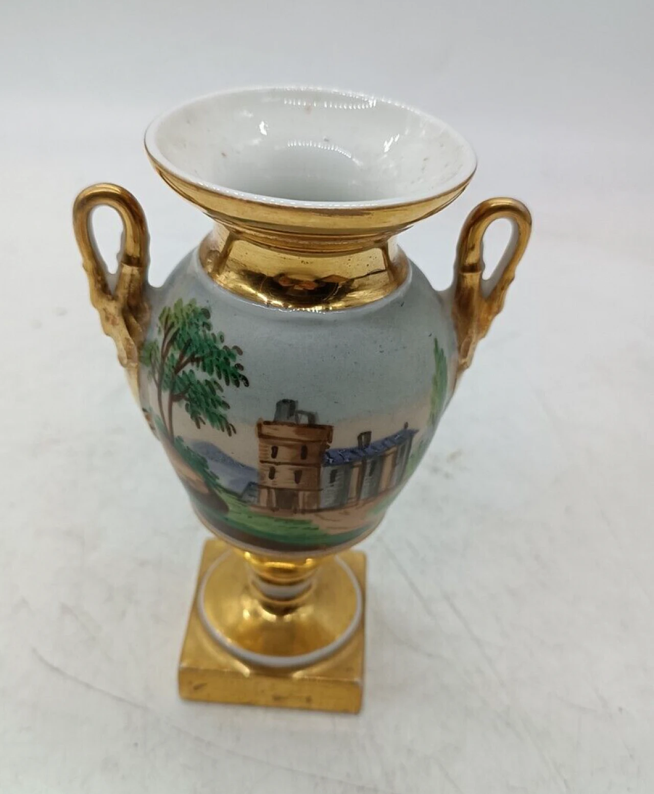 Vaso Impero in porcellana, inizio '800 2