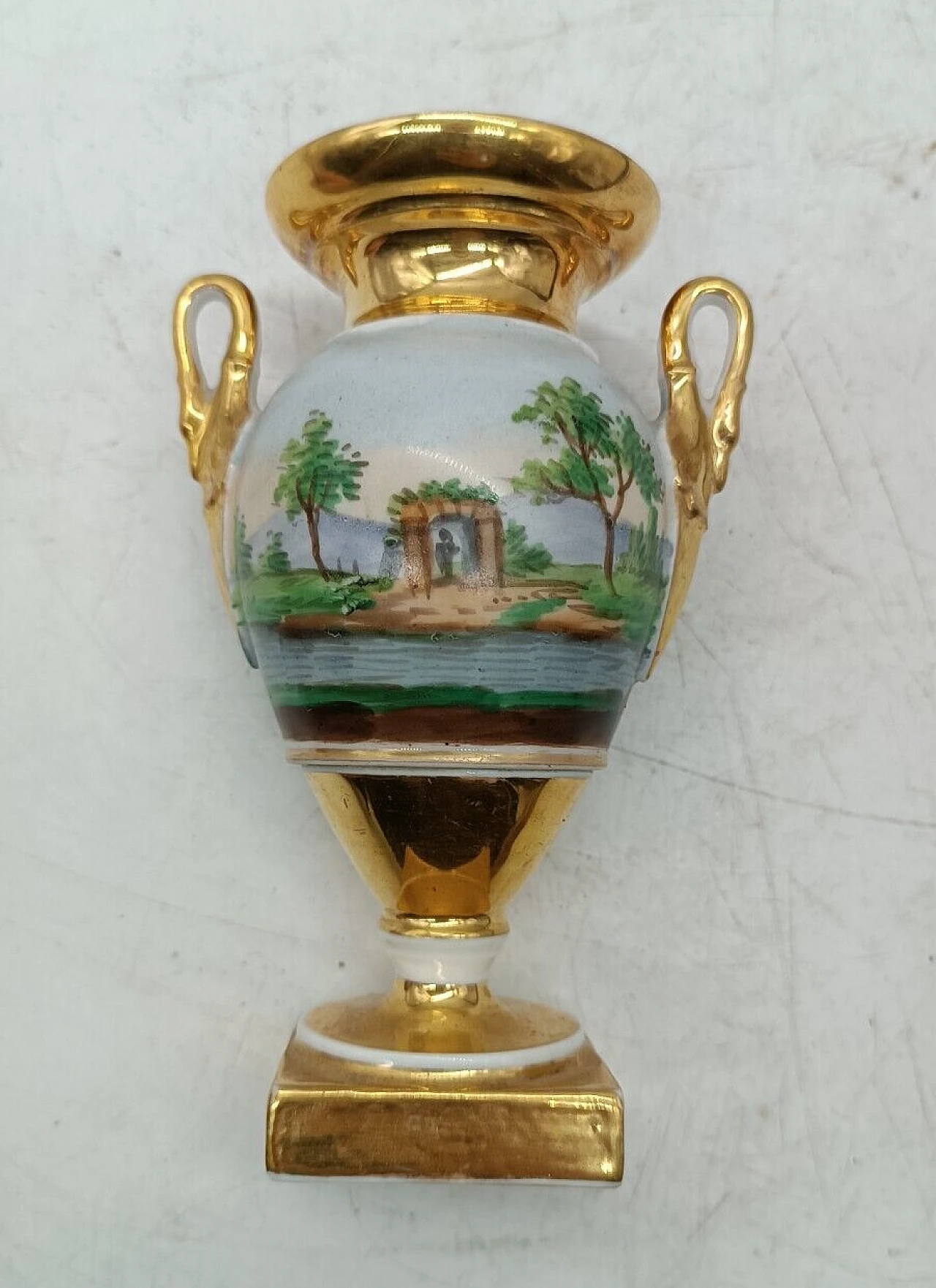 Vaso Impero in porcellana, inizio '800 3