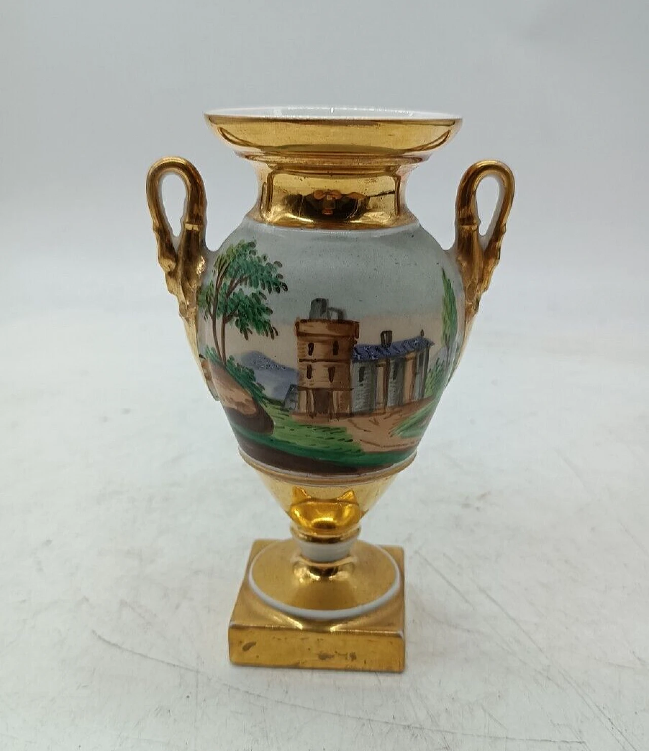 Vaso Impero in porcellana, inizio '800 8