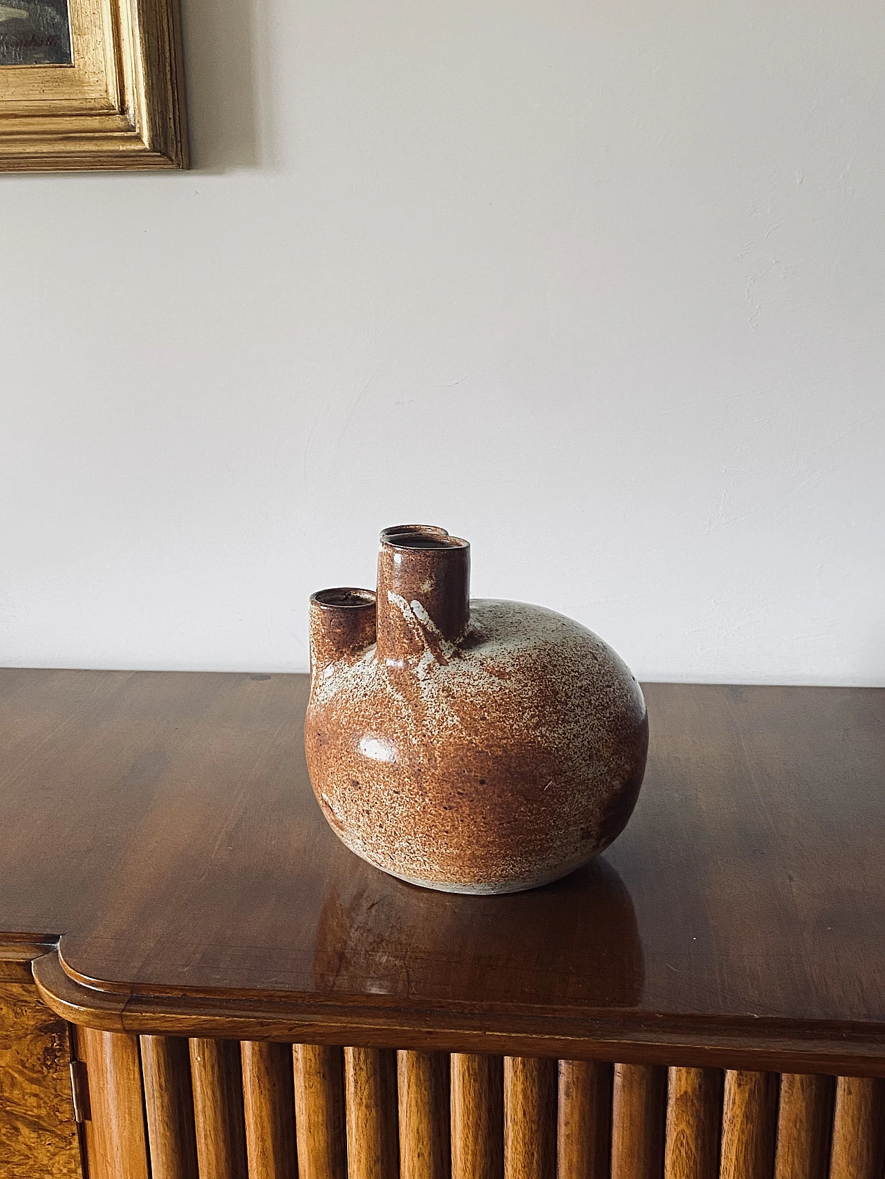 French terracotta vase, 1970s 2