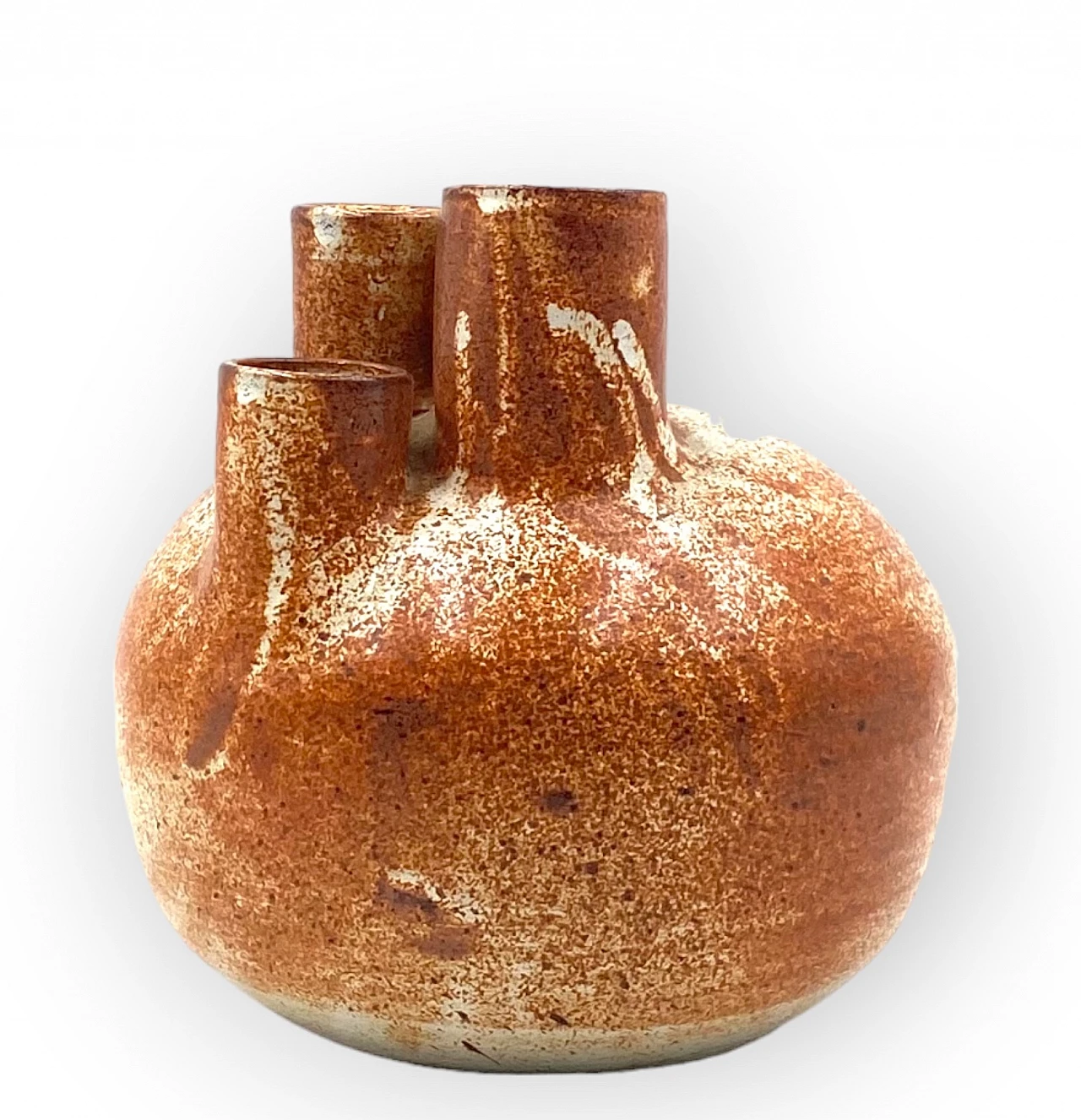 French terracotta vase, 1970s 12