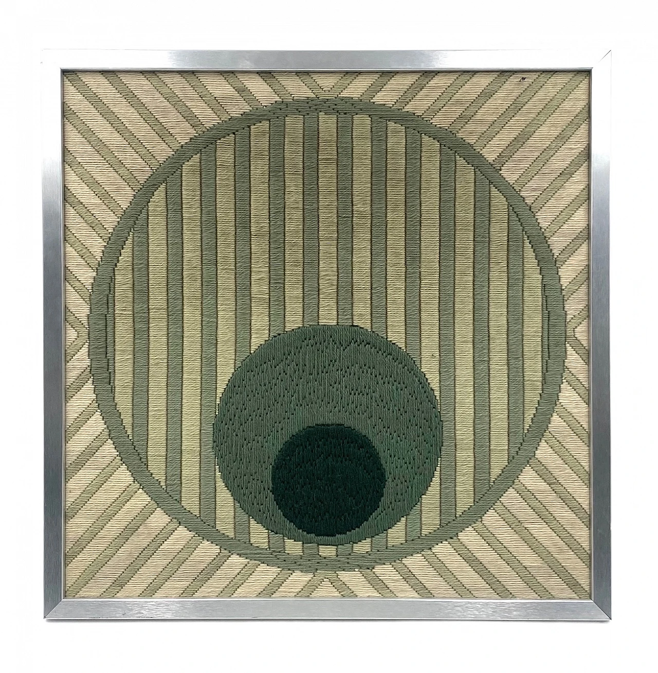 Spheria tapestry by Ruth Wikstrom - Janine Gord with frame, 1979 4