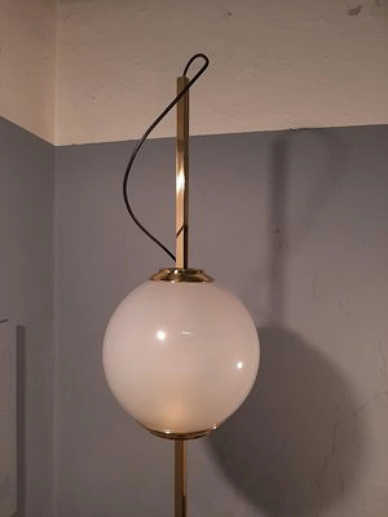 Balloon LTE10 floor lamp by Luigi Caccia Dominioni for Azucena, 1990s 3