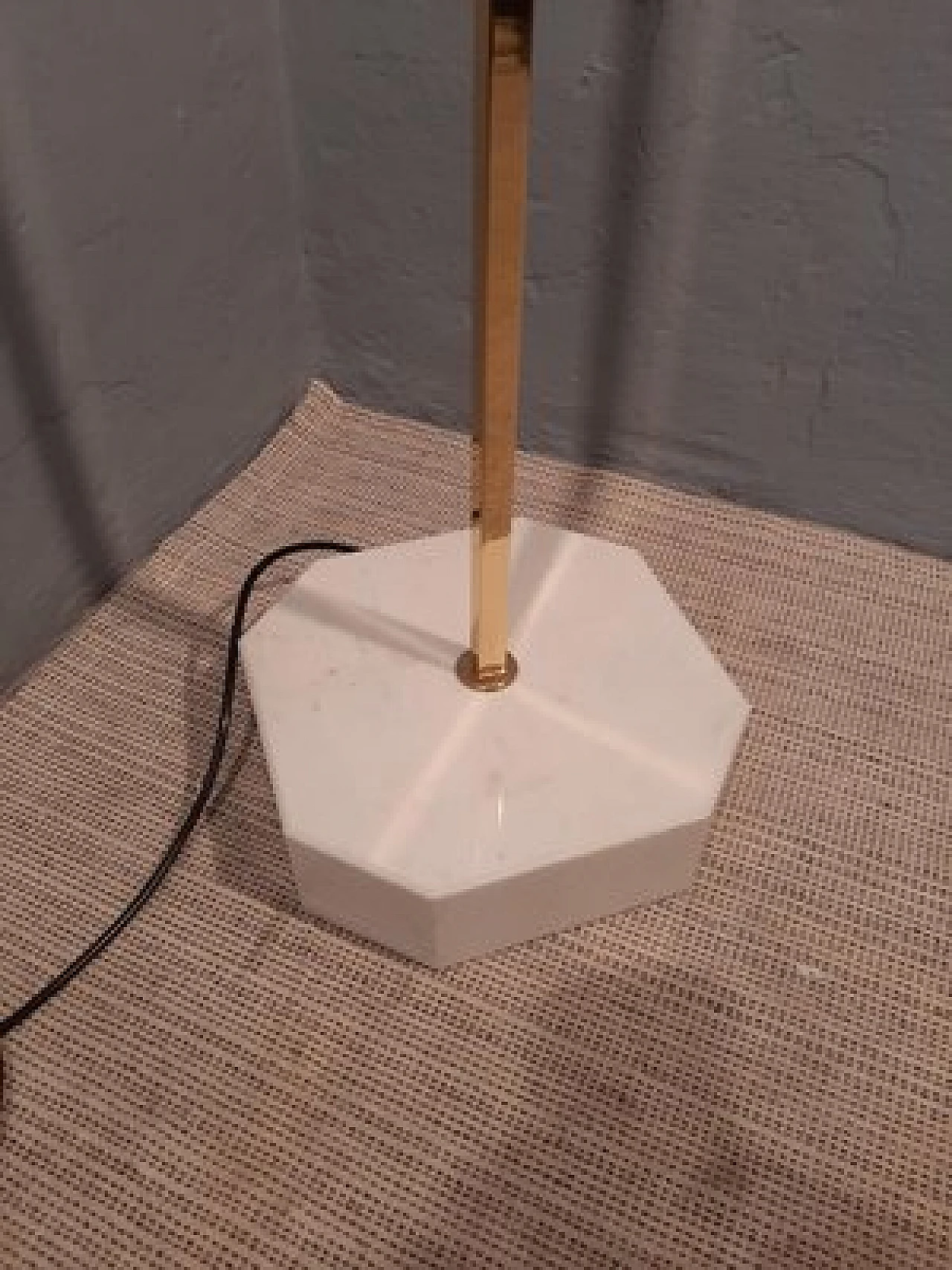 Balloon LTE10 floor lamp in brass by Dominioni for Azucena, 1990s 7