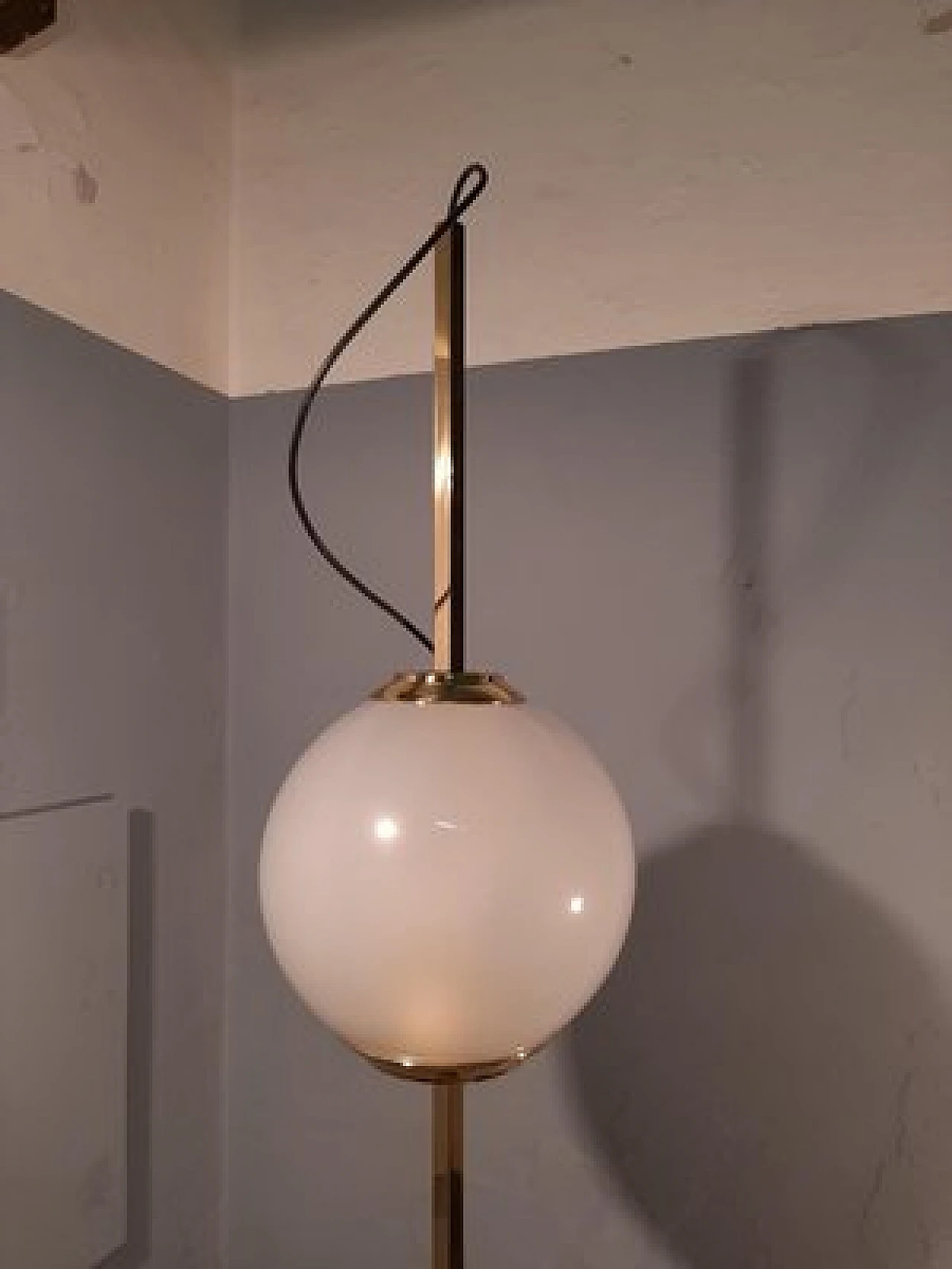 Balloon LTE10 floor lamp by Luigi Caccia Dominioni for Azucena, 1990s 6