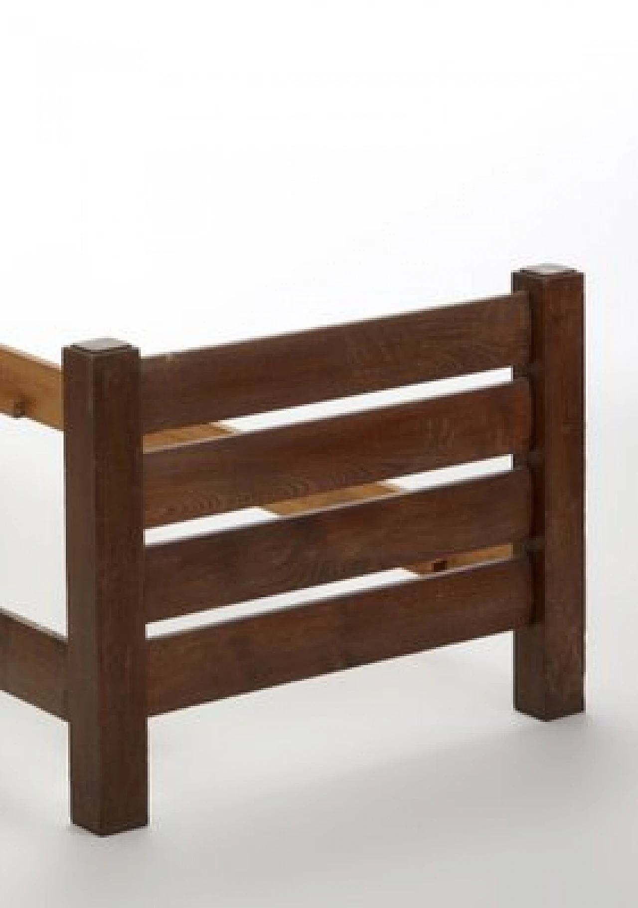 Pair of oak single beds by Melchiorre Bega, 1930s 20