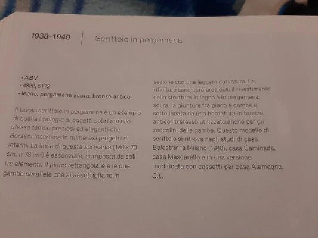 Poltrona in legno e pelle di O. Borsani per Atelier Borsani, anni '30 15