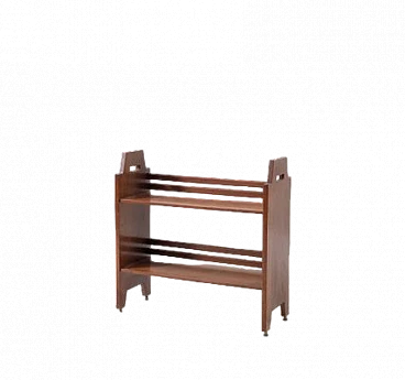 Lib1 walnut shelf by Ignazio Gardella for Azucena, 1948