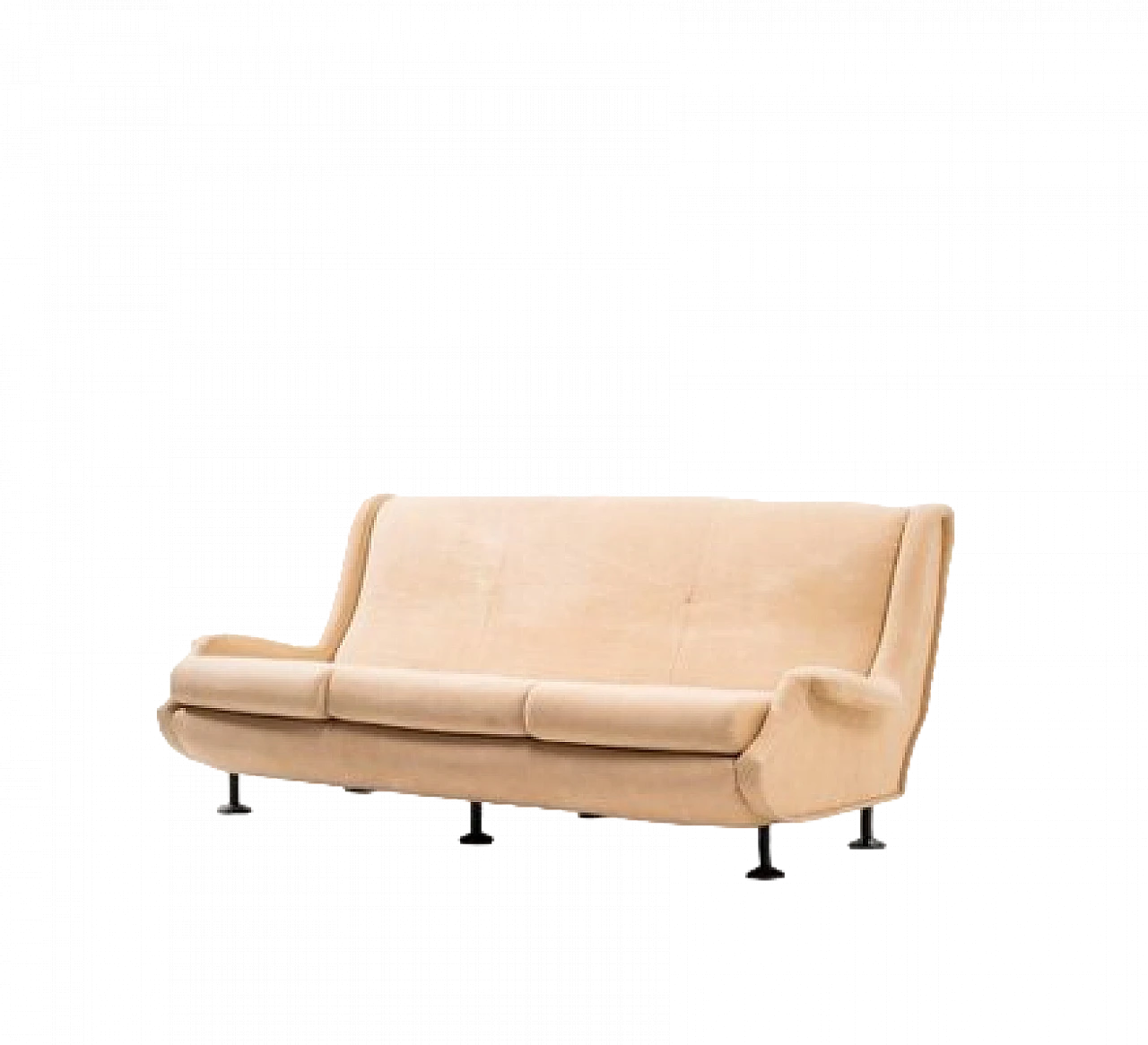 Regent leather sofa by Marco Zanuso for Arflex, 1950s 7