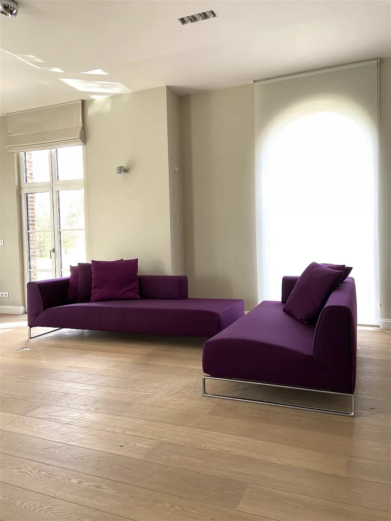 Solo ‘14 sofa in Maxalto cotton by Antonio Citterio for B&B Italia 4