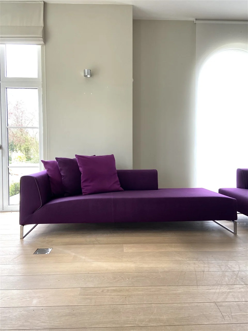 Solo '14 sofa in Maxalto cotton by Antonio Citterio for B&B Italia | intOndo