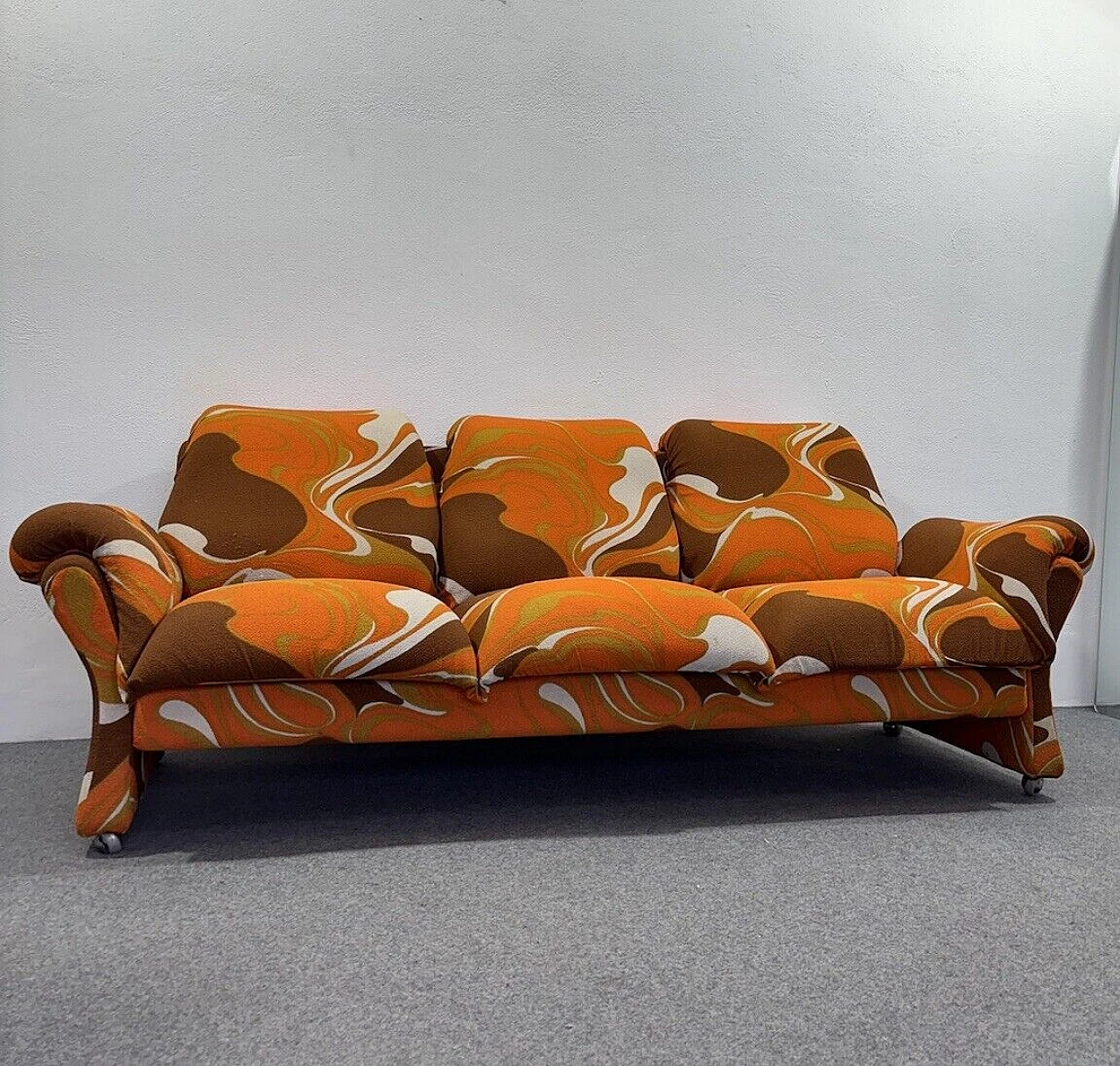 Ionica sofa by 1P Industria Chimica per l'Arredamento, 1970s 3