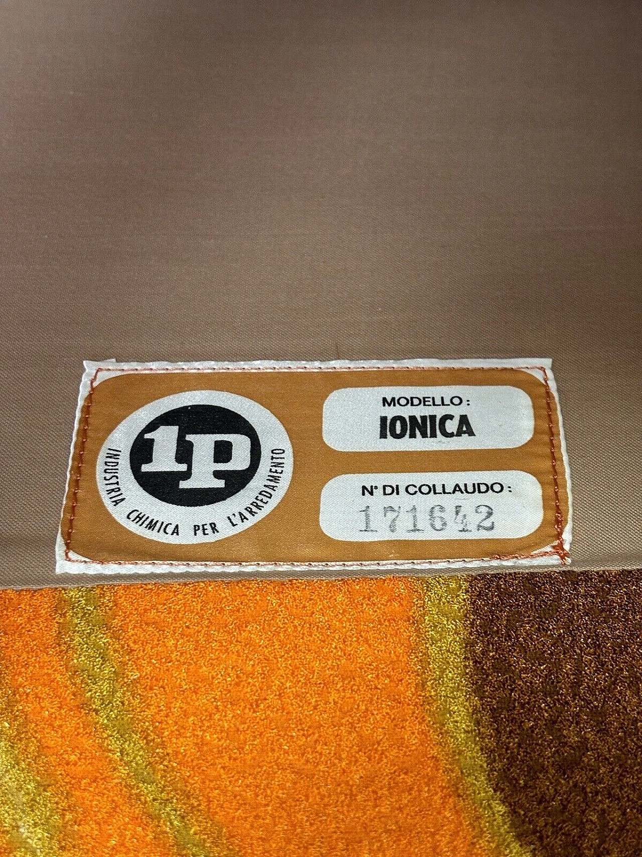 Ionica sofa by 1P Industria Chimica per l'Arredamento, 1970s 9