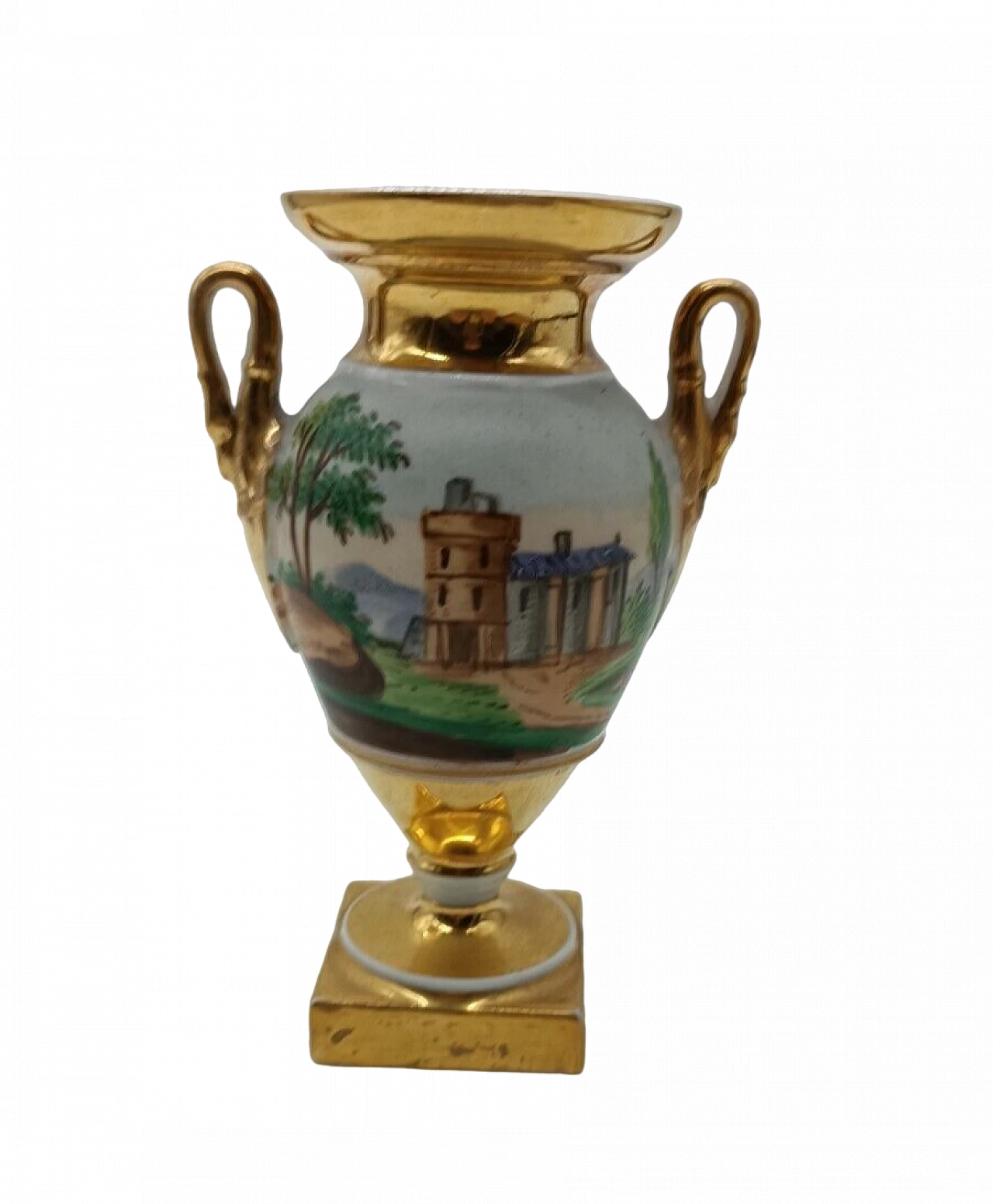 Vaso Impero in porcellana, inizio '800 9