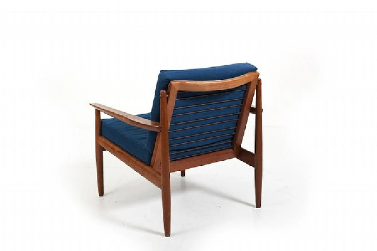 Danish teak armchair by Arne Vodder for Glostrup, 1950s 6