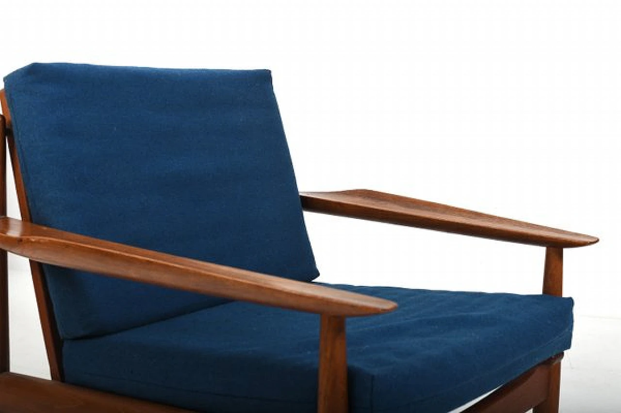 Danish teak armchair by Arne Vodder for Glostrup, 1950s 8