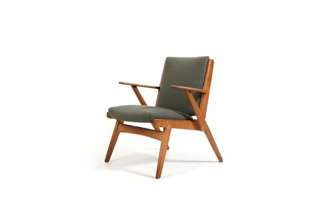 Oak armchair 14 by Arne Wahl Iversen, 1950s 3