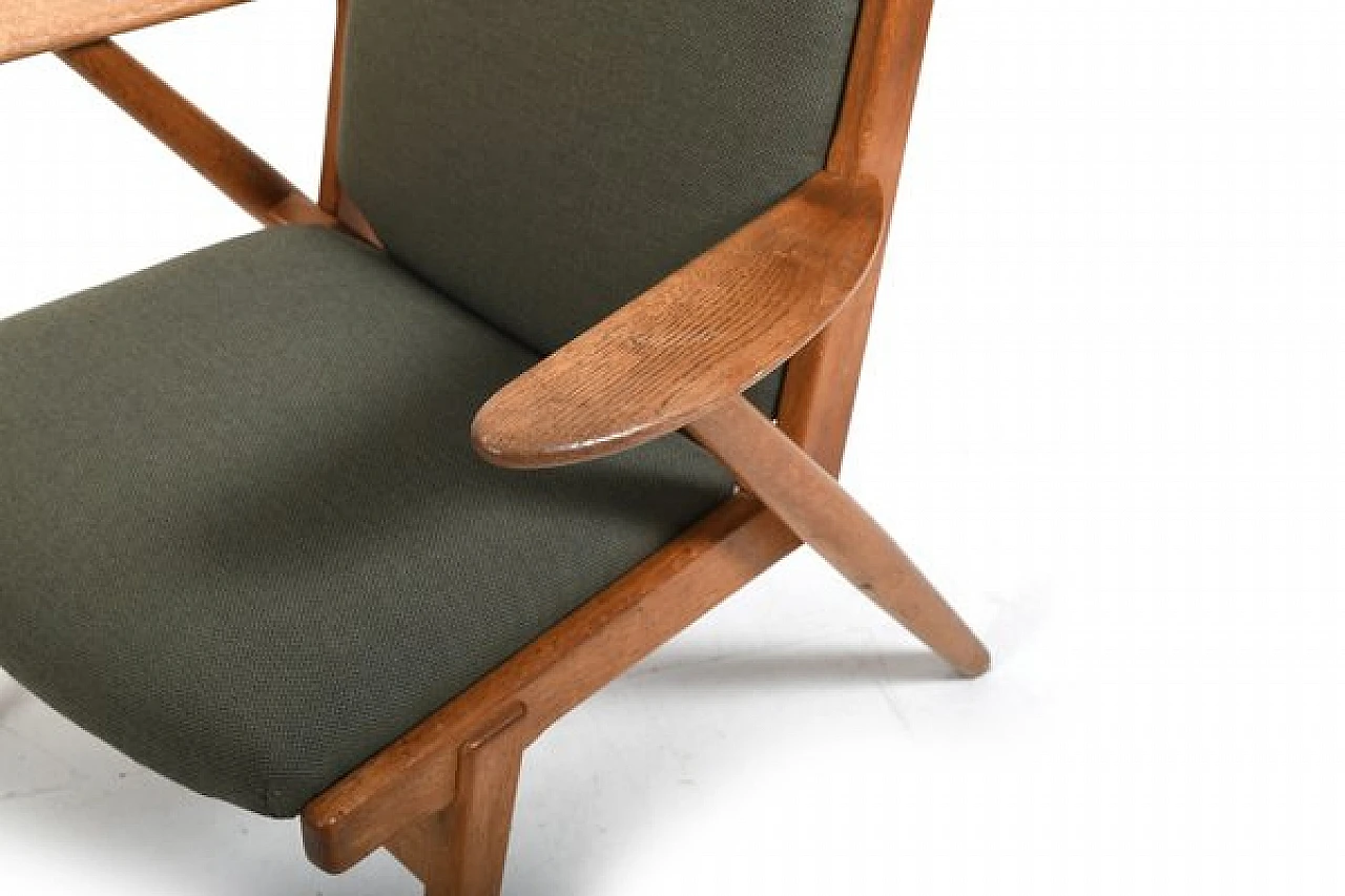 Oak armchair 14 by Arne Wahl Iversen, 1950s 6