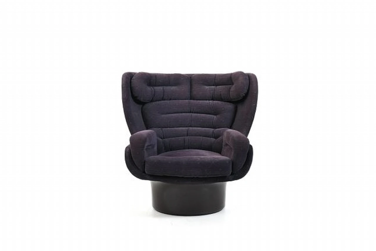 Elda purple armchair by Joe Colombo for Comfort, 1963 9