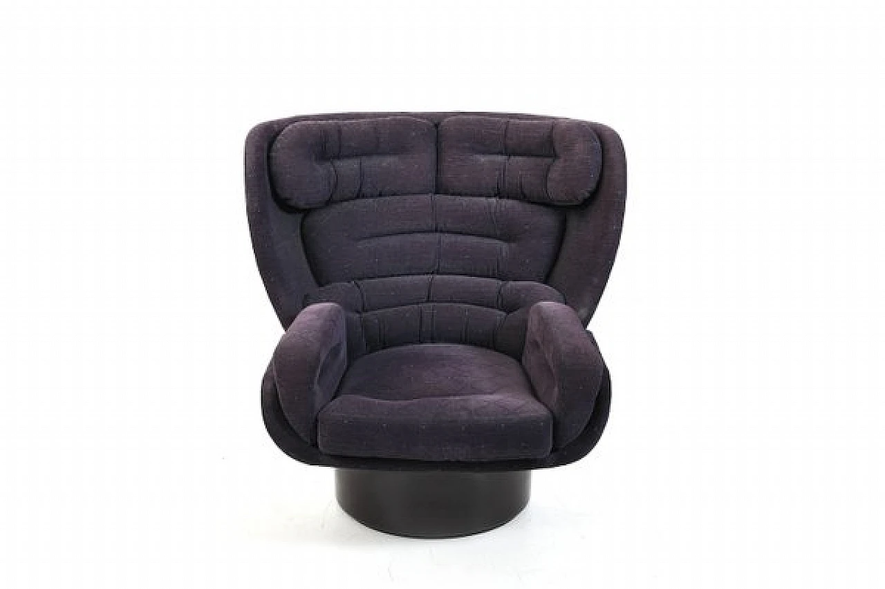 Elda purple armchair by Joe Colombo for Comfort, 1963 10