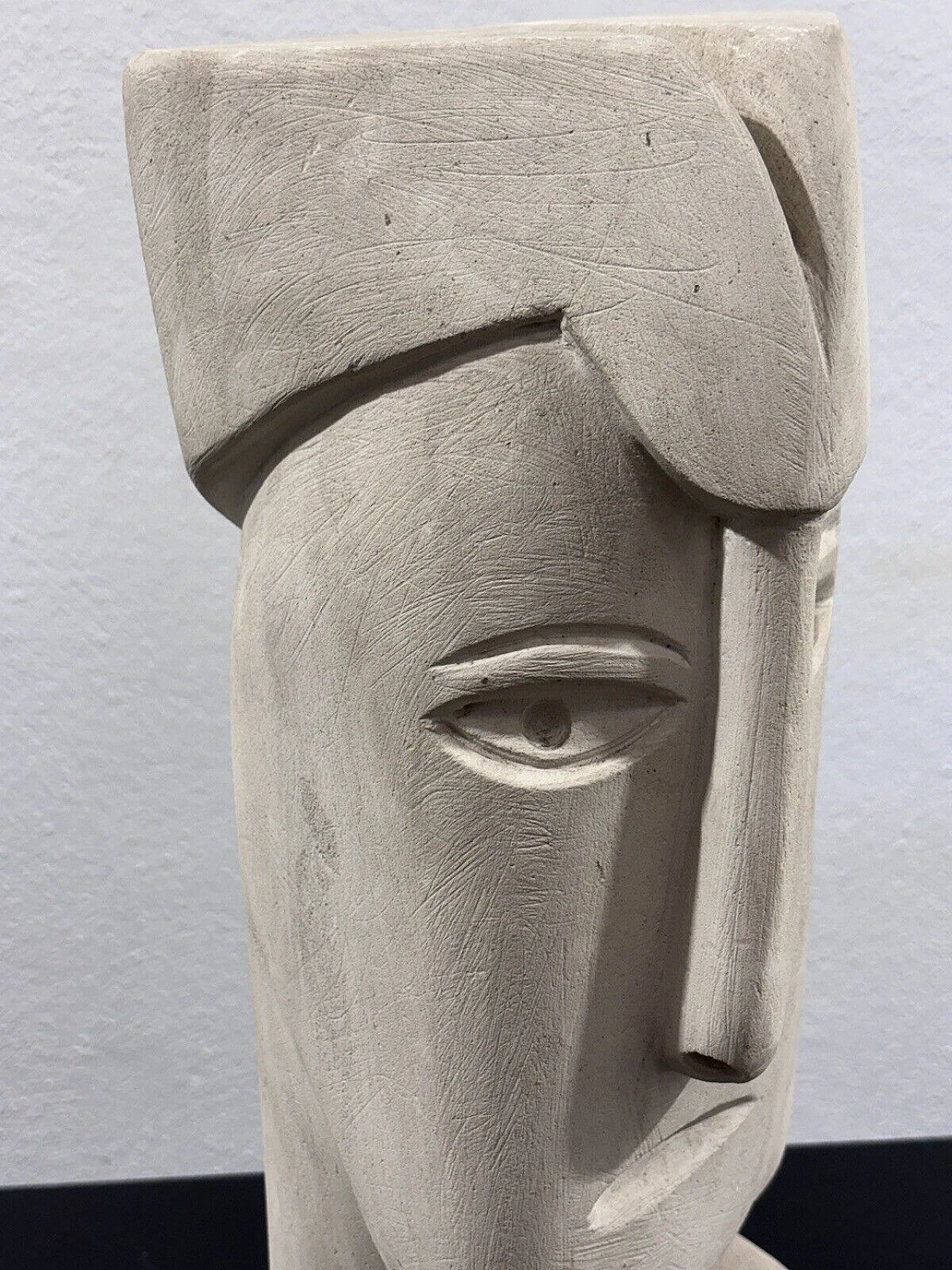 Paolo Marra, Totò, scultura in pietra, anni '90 4
