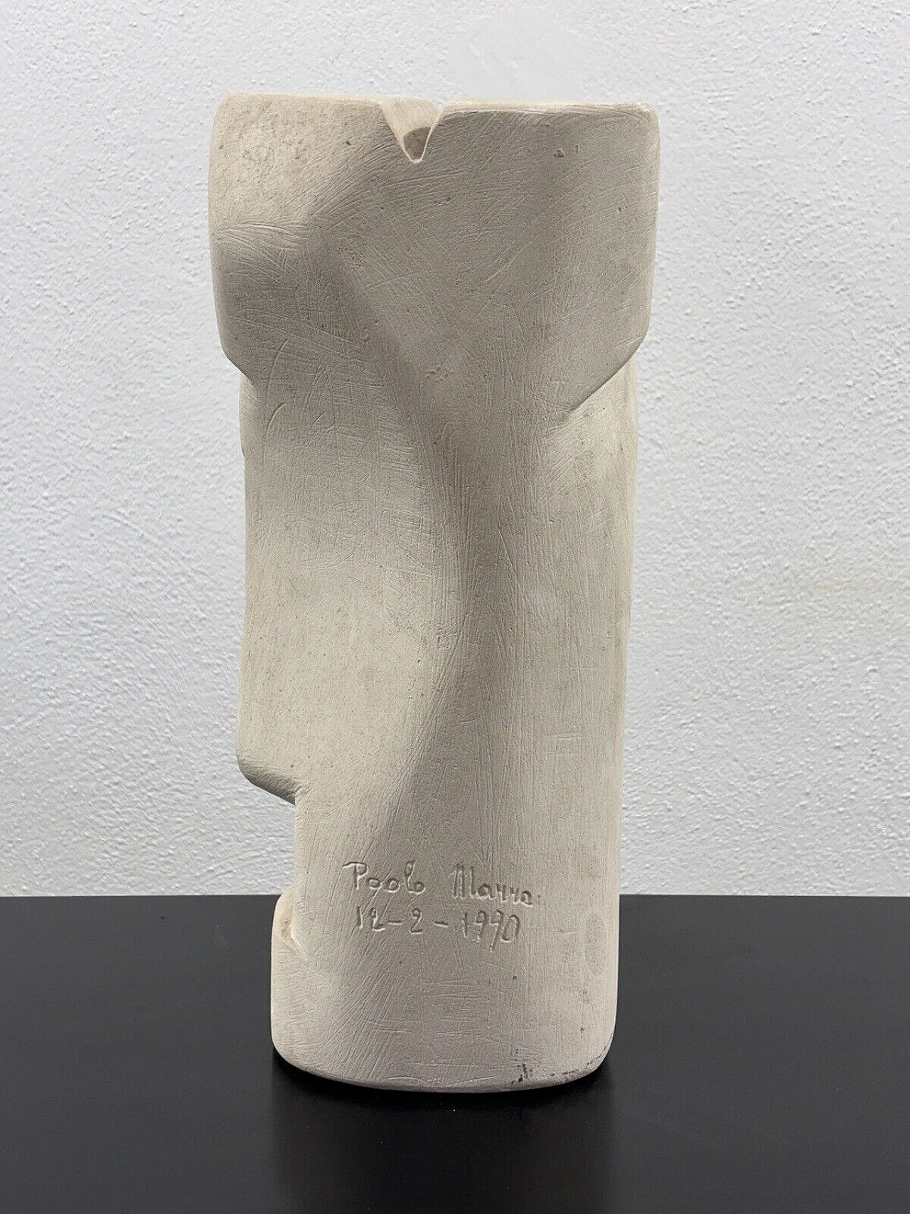Paolo Marra, Totò, scultura in pietra, anni '90 7