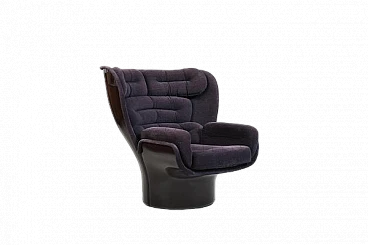 Elda purple armchair by Joe Colombo for Comfort, 1963