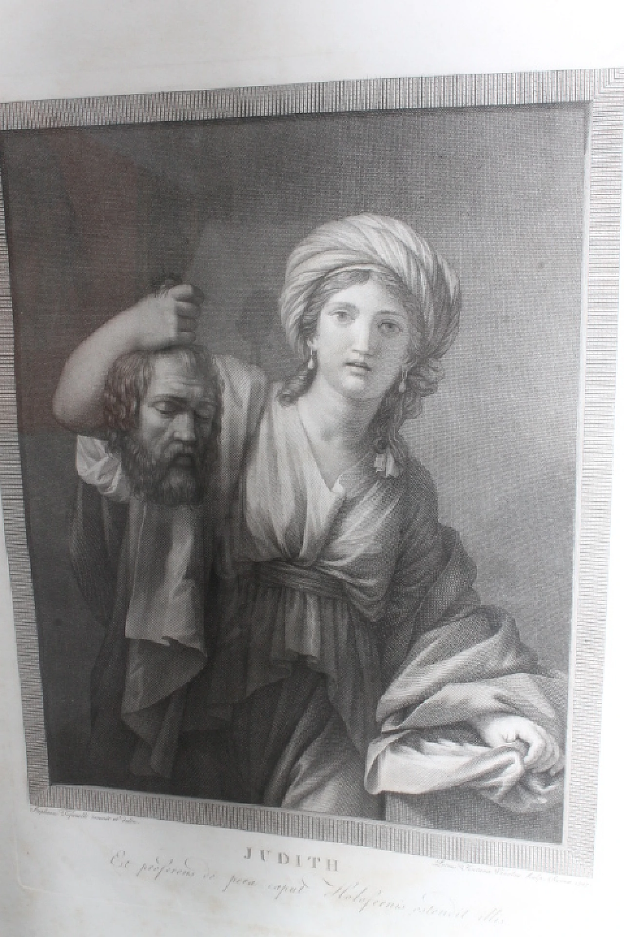 Pietro Fontana, Judith and Holofernes, engraving, 1797 12