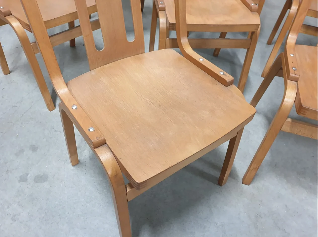 Ton bentwood dining chair, 1970s 5