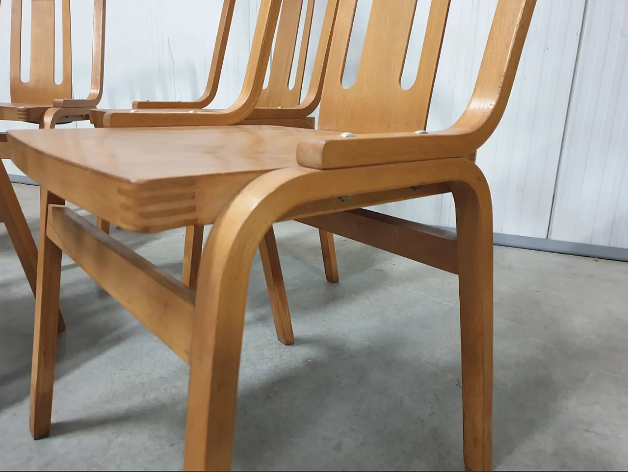 Ton bentwood dining chair, 1970s 8