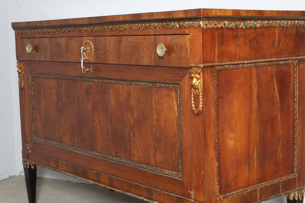 Credenza Impero in noce, 1830 12